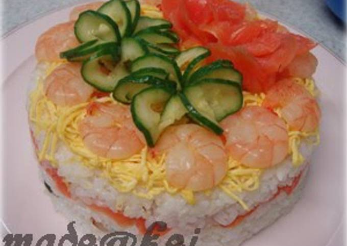 *Doll Festival Dinner* Sushi Cake