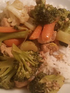 A picture of Chicken STIR FRY.