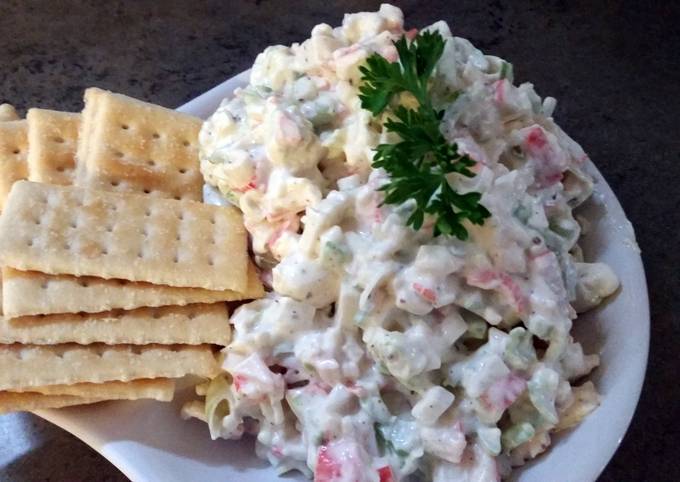 Simple Way to Prepare Any-night-of-the-week Cold Crab Salad