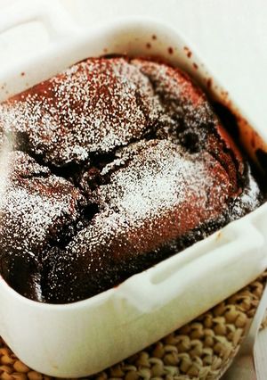 A picture of Chocolate fondant.