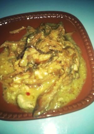 A picture of Zesty Cream Cheese Crockpot Chicken.