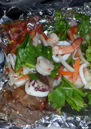 A picture of Thai Seafood Salad.