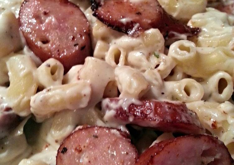 How to Make Quick Italian chicken sausage and pasta
