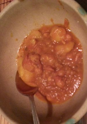 A picture of Brummie Potato and Chickpea Balti Mashup.