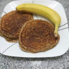 A picture of Banana pancakes.
