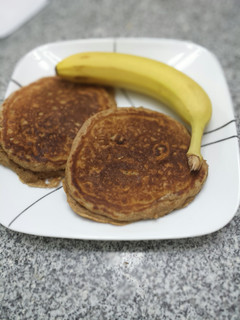A picture of Banana pancakes.