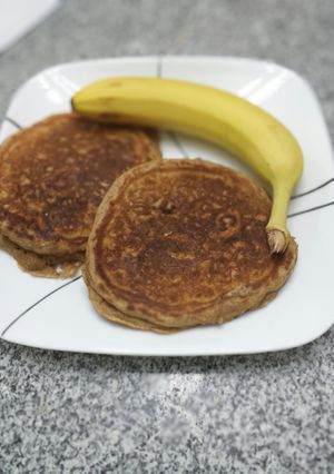 A picture of Banana pancakes.