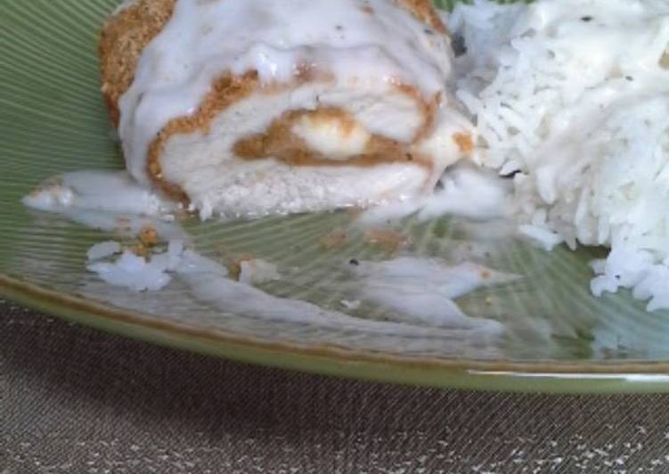 Recipe of Ultimate Shake N bake stuffed chicken