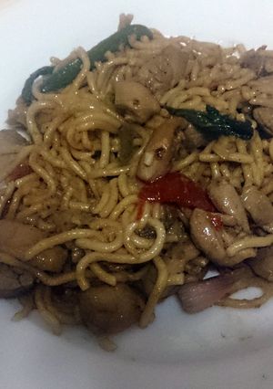 A picture of Teriyaki chicken.