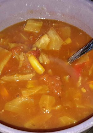 A picture of Cabbage Soup.