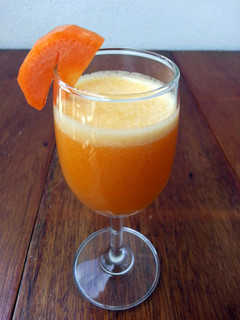 A picture of Pineapple And Carrot Juice.
