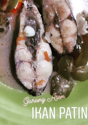 Foto resep Garang Asem Ikan Patin (non MSG, tanpa minyak goreng)