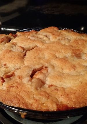 A picture of Easy Swedish Apple pie.