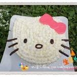 造型蛋糕原來並不難_Hello Kitty生日蛋糕