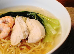 A picture of Chilled Salt-broth Ramen.