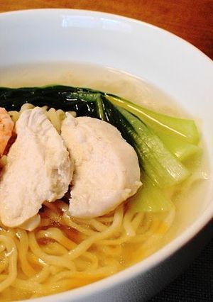 A picture of Chilled Salt-broth Ramen.