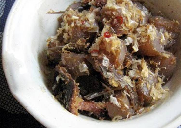 Recipe of Perfect Crushed, Stir-Fried and Simmered Konnyaku