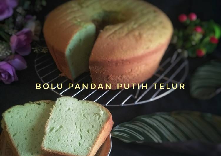 Bolu Pandan Putih Telur