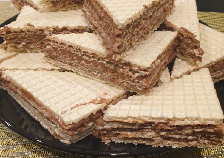 Recipe of Homemade Chocolate Waffels