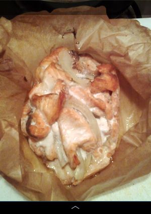 A picture of Siberian SalmonSuch an easy recipe on a postcard from Siberia!.
