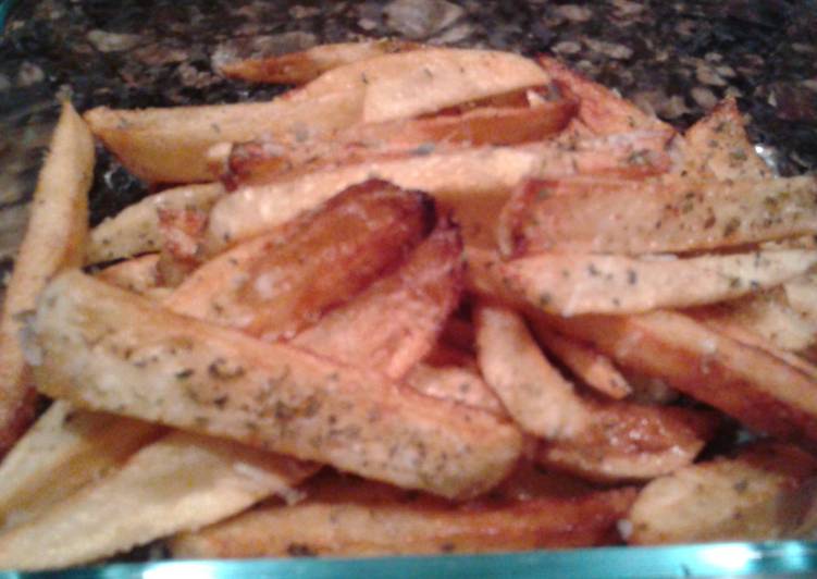 Steps to Make Quick Patates tiganites/ Fried Potatoes, Greek-style