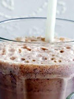 A picture of Choc Caramel Milkshake - Tasty&Easy.