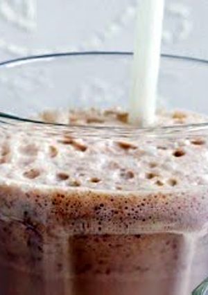 A picture of Choc Caramel Milkshake - Tasty&Easy.