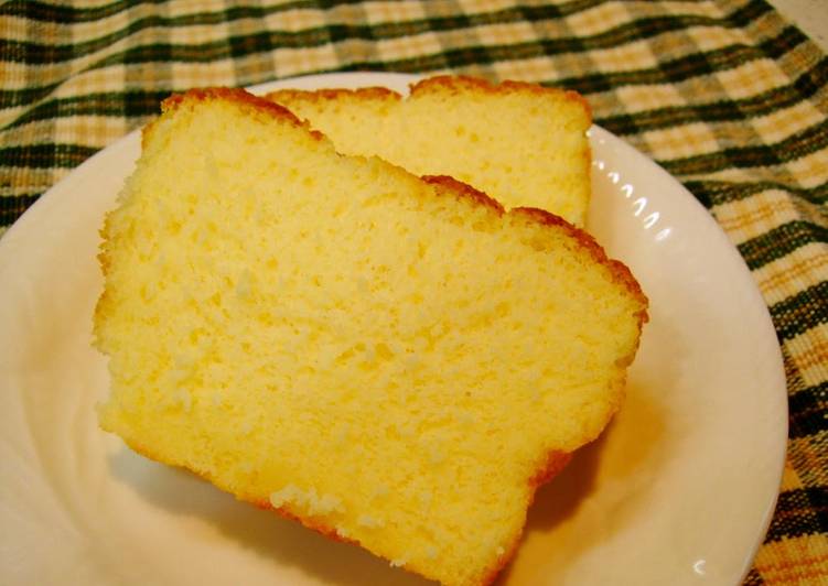 Steps to Make Homemade Oil-Free Pound Cake with Whey