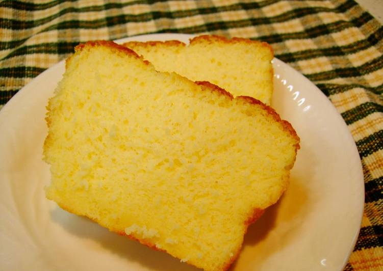 Easiest Way to Make Homemade Oil-Free Pound Cake with Whey