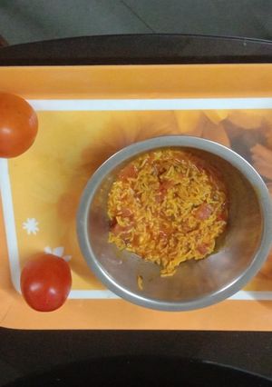 A picture of Sev tameta sabji.
