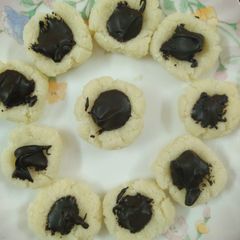 A picture of Easy No Bake Coconut Candy.