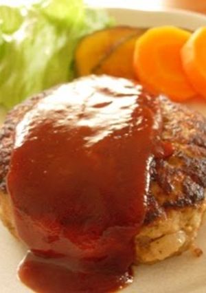 A picture of My Secret Tofu Hamburger.