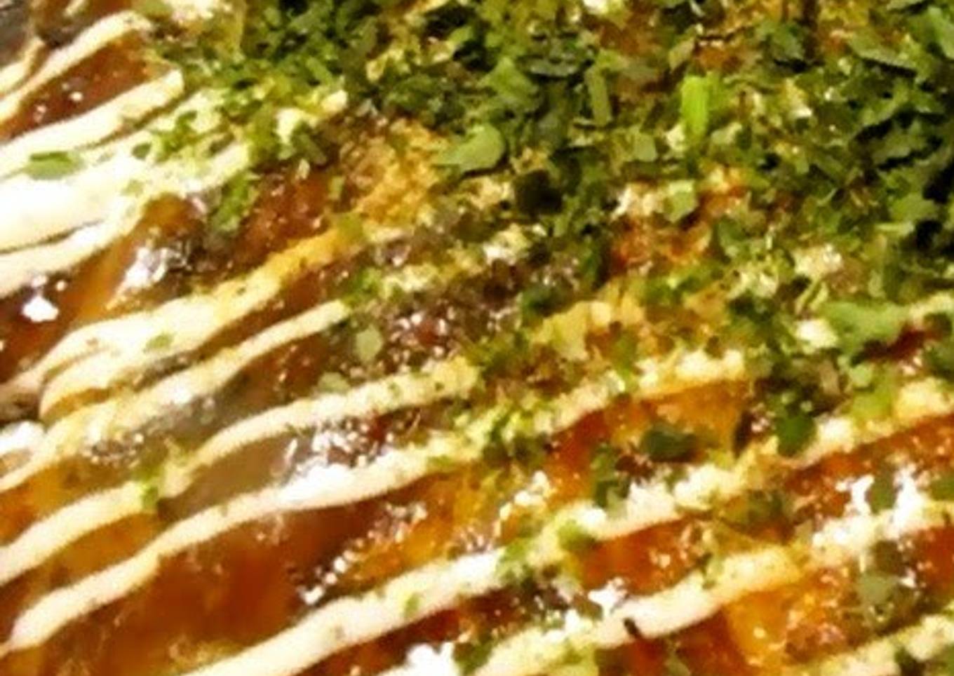 Recipe of Ultimate Osaka Okonomiyaki with Beef Tendon