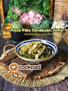 Gambar Pucuk Paku Cendawan Tumis