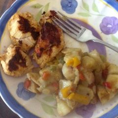 A picture of Easy yogurt chicken.
