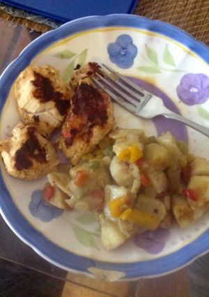 A picture of Easy yogurt chicken.