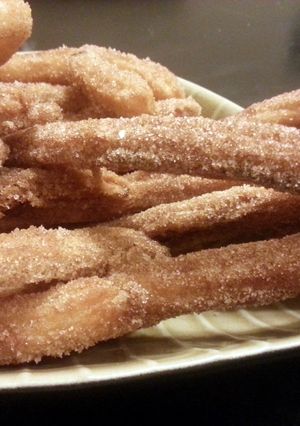 A picture of Churros.