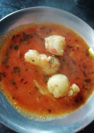 A picture of Aloo sbji.