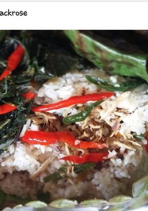 Foto resep Nasi Bakar Teri & Peda tak terlupakan..😉