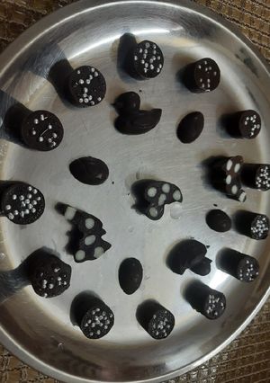 होममेड चॉकलेट(homemade chocolate recipe in hindi) रेसिपी मुख्य फोटो