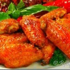 A picture of Low fat chicken wings.