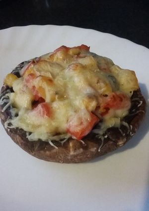 A picture of Stuffed Portobello Mushroom.