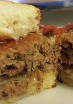 A picture of Italian Patty Melt.