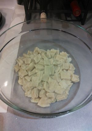 A picture of Homemade Egg Noodles.