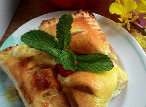 Foto resep Apple Pie Roti Tawar