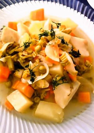 A picture of Orange Celeriac - Turkish Homemade Cooking.