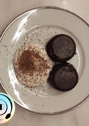 Una foto de Marquise de chocolate sin harina
