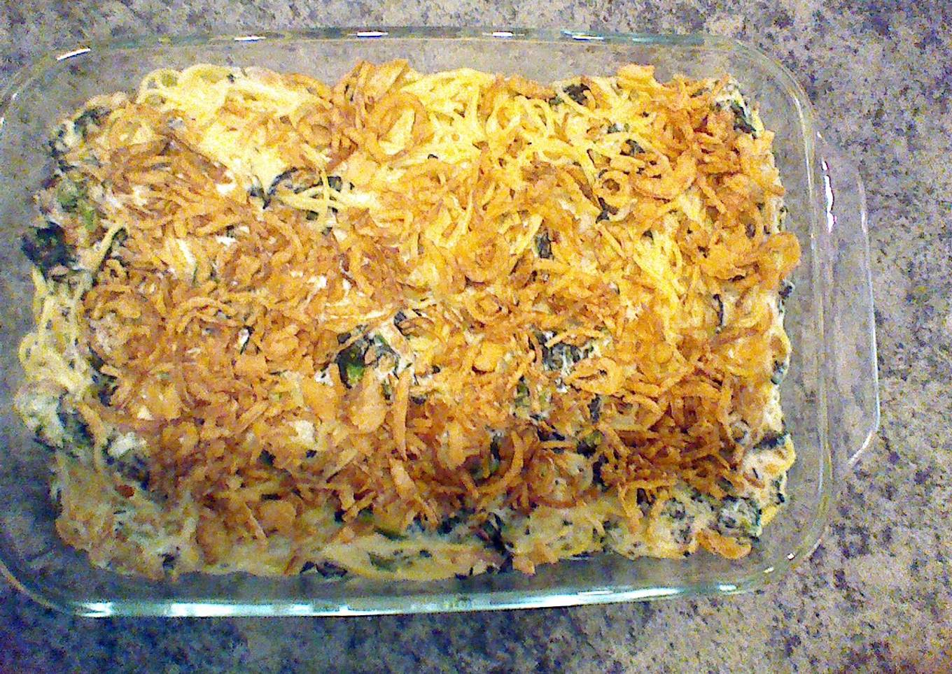 Spinach Spaghetti Casserole