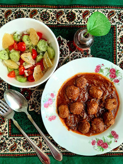 عکسی از دستور شفته سماق کاشان