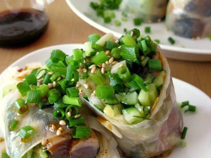 Easy Ways Prepare Recipes Spicy Skipjack Tuna Spring Rolls the So Delicious Delicious.